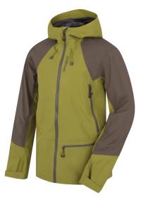 Husky Nanola M khaki/green pánská hardshell bunda Husky Nanola M khaki/green pánská hardshell bunda
