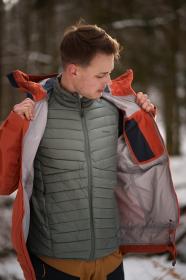 Husky Pánská hardshell bunda Nanook M cihlová