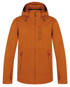 Husky Neoni M mustard pánská hardshell bunda