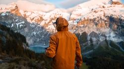 Husky Neoni M mustard pánská hardshell bunda