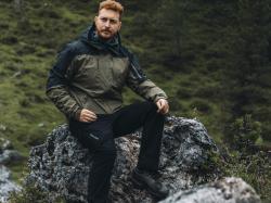 Husky Nickin M anthracite/black pánská hardshell bunda