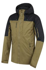 Husky Nickin M khaki/black pánska hardshell bunda Husky Nickin M khaki/black pánska hardshell bunda