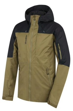 Husky Nickin M khaki/black pánská hardshell bunda Husky Nickin M khaki/black pánská hardshell bunda