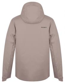 Husky Nesebi M brown pánská hardshellová plněná bunda