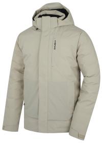 Husky Nurme M beige pánska hardshellová plnená bunda Husky Nurme M beige pánska hardshellová plnená bunda