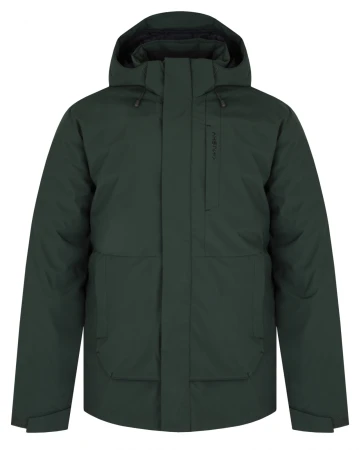 Husky Nurme M dark khaki pánská hardshellová plněná bunda