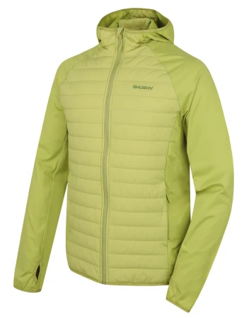 Husky Arya M light green pánská hybrid mikina