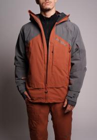 Husky Geilo M brown/grey pánská lyžařská bunda