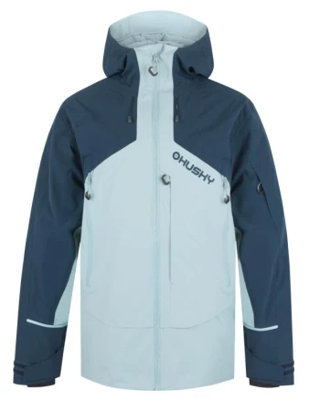 Husky Geilo M mint/blue pánská lyžařská bunda