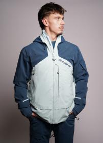 Husky Geilo M mint/blue pánská lyžařská bunda