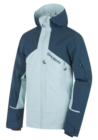 Husky Geilo M mint/blue pánská lyžařská bunda Husky Geilo M mint/blue pánská lyžařská bunda