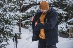 Husky Grut M faded green pánská lyžařská bunda