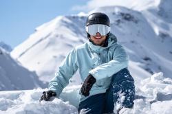 Husky Grut M faded green pánská lyžařská bunda