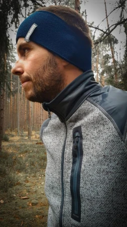 Husky Merband 1 turquoise pánská merino čelenka