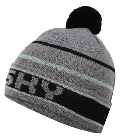 Husky Meralp grey pánská merino čepice