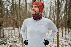 Husky Merhat 1 blue pánská merino čepice