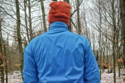 Husky Merhat 1 blue pánská merino čepice