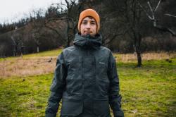 Husky Merhat 1 blue pánská merino čepice