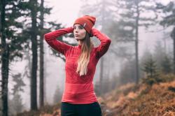 Husky Merhat 1 černá pánská merino čepice