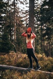 Husky Merhat 1 černá pánská merino čepice