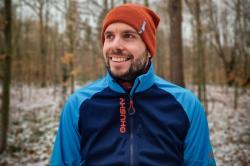 Husky Merhat 1 grey pánská merino čepice