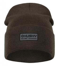 Husky Merhat 1 khaki pánska merino čiapka