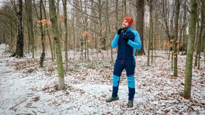 Husky Merhat 1 khaki pánská merino čepice