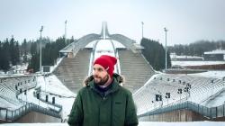 Husky Pánská merino čepice Merhat 2 červená