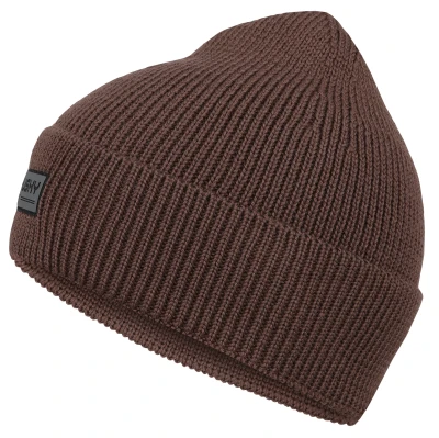 Husky Meru brown pánská merino čepice