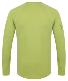 Husky Aron M bright green pánská merino mikina