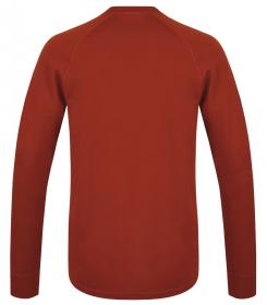 Husky Aron M brown pánská merino mikina