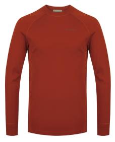 Husky Aron M brown pánská merino mikina