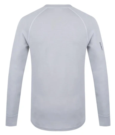 Husky Aron M light grey pánská merino mikina