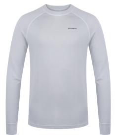 Husky Aron M light grey pánska merino mikina