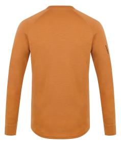 Husky Aron M mustard pánská merino mikina