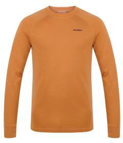 Husky Aron M mustard pánská merino mikina