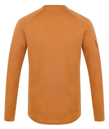 Husky Aron M mustard pánská merino mikina
