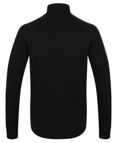 Husky Aron Zip M black pánská merino mikina