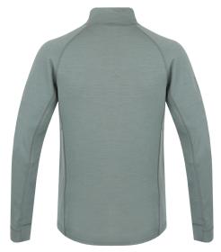 Husky Aron Zip M faded green pánská merino mikina