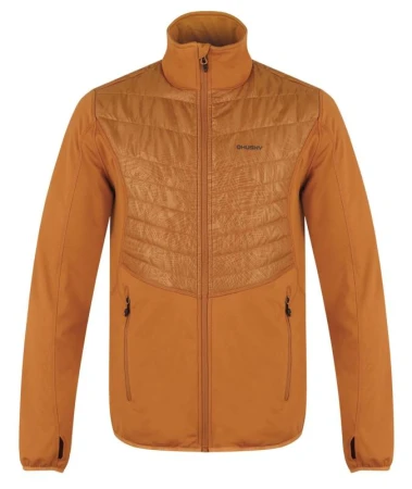 Husky Airy M mustard pánská mikina