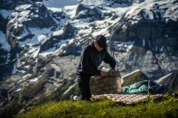 Husky Any M blue pánská mikina