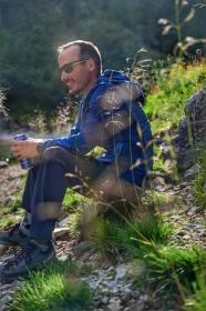 Husky Any M blue pánská mikina