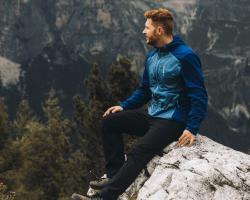 Husky Any M turquoise pánská mikina