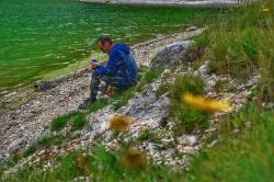 Husky Any M turquoise pánská mikina