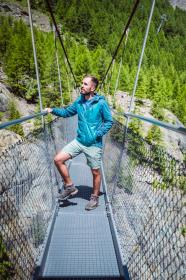 Husky Any M turquoise pánská mikina