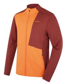 Husky Tarp zip M deep brick/orange pánská mikina na zip