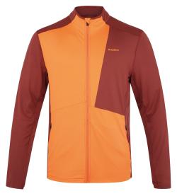 Husky Tarp zip M deep brick/orange pánská mikina na zip