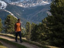 Husky Tarp zip M deep brick/orange pánská mikina na zip