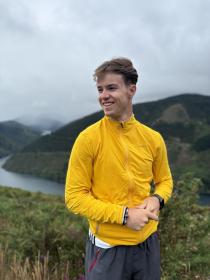 Husky Tarp zip M yellow pánská mikina