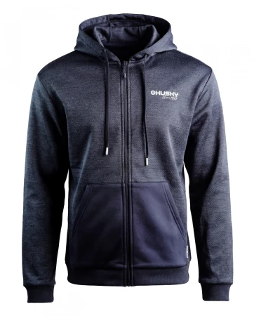 Husky Asta M dark blue pánská mikina s kapucí